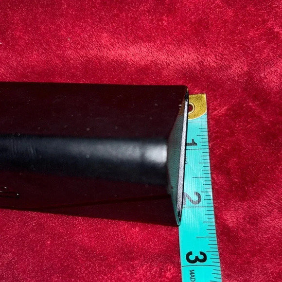 Costco black Vegan leather glasses case - Picture 8 of 10